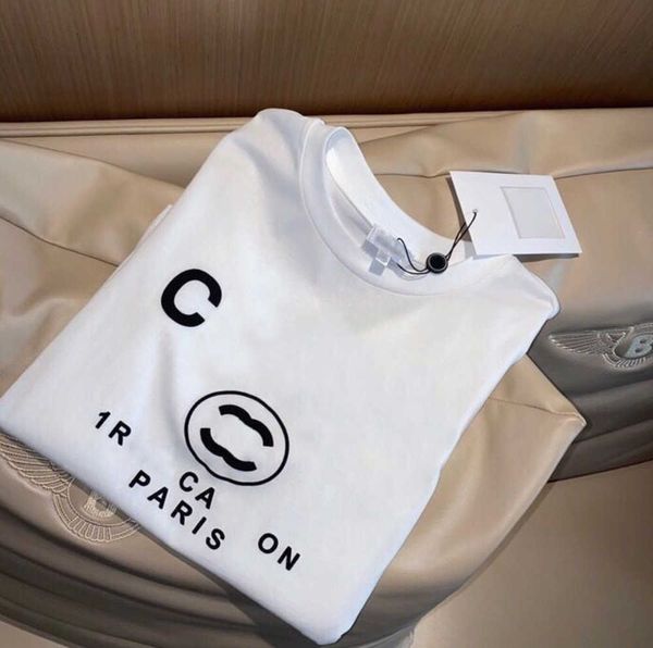 France Womens T-Shirt Paris trendy Clothing C letter Graphic Print couple summer 100% Cotton Necklace Round 3XL 4XL Short sleeve tops tees Fashion design236yy