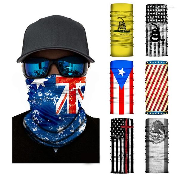 Bandanas 2023 Outdoor Bandana Esportes Absorvente de Suor Sem Costura Variedade Máscara de Equitação Cachecol Protetor Solar