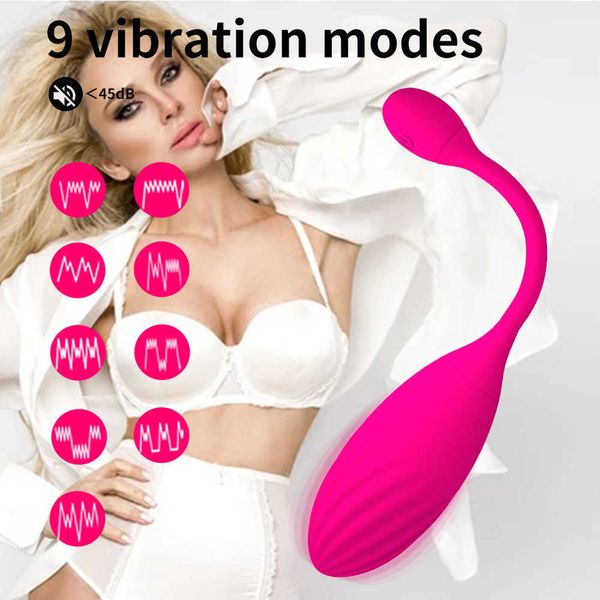 Nxy Vibrators New App Control Vibrating Egg Sex Toys For Women Wireless G Spot Stimulator Calcinha Vibrador Ben Wa Vaginal Kegel Ball 230627