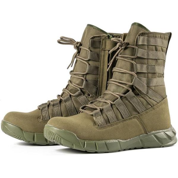 Botas novas botas militares da primavera BOTAS MILITARES BOTAS EXÉRCIOS MASCOS MENOS MENINOS MENINOS MENOS TABATICAÇÃO BOTAS ABILIDADAS