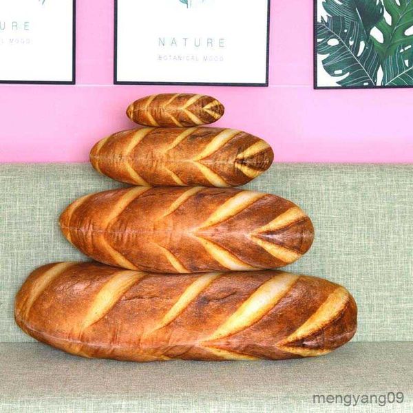 Kissen/Dekorative Simulation Brot Form Weiche Lendenwirbelsäule Baguette Rückenkissen Lustiges Essen Plüsch Stofftier Bodenkissen R230629