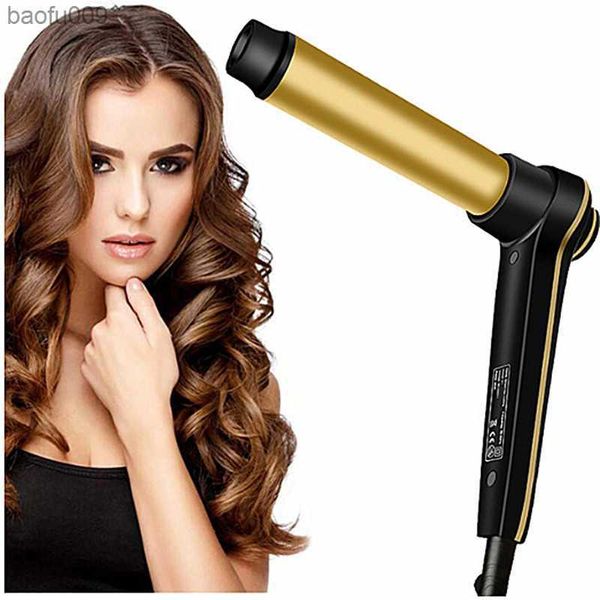 LED 7 Typ Lockenstäbe Professionelle Haarpflege Styling Werkzeuge Keramik Haar Styler Lockenwickler Elektrische Curling Haar Waver L230520