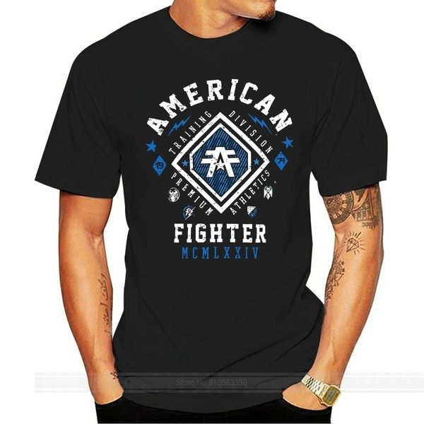 Camisetas Masculinas American Fighter T Shirt 13 Gola Redondo Mangas Curtas Algodão Bottoms Casual Tops Roupas da Moda 013766 230629