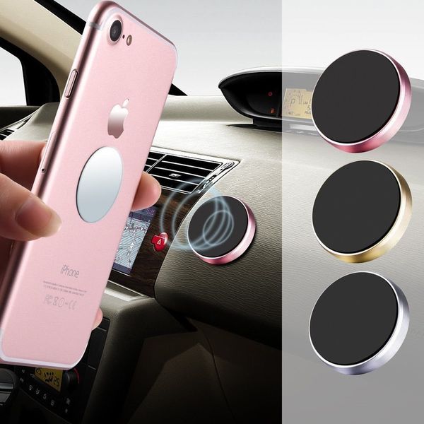 Lovebay Universal Magnetic Car Phone Holder Adesivo magnetico in auto per iPhone Xiaomi Huawei Supporto per telefono Dashboard Supporto da parete