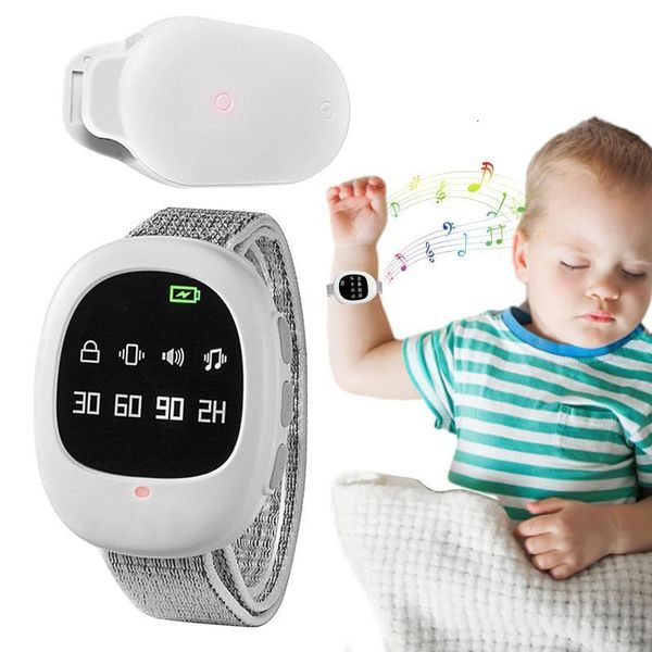 Babyphone Kamera Bettnässen Alarm Drahtlose Lösung mit Timer Nässeerinnerung für Kinder Wiederaufladbarer Bettdetektor Geschenk Kinder 230628