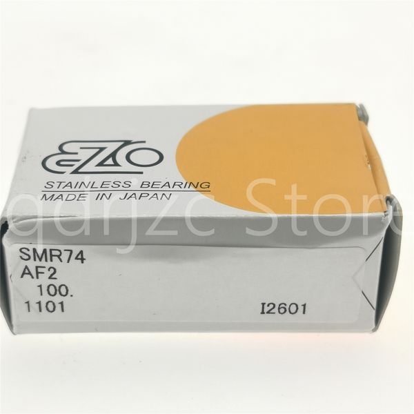 (10 Stück) EZO Edelstahl-Rillenkugellager SMR74 = 674H SS674 DDL-740 offener Typ ohne Dichtring 4 mm x 7 mm x 2 mm