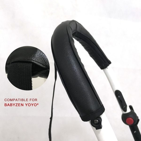 Acessórios de peças de carrinho de mão capa protetora para Babyzen Yoyo 2 barra de proteção apoio de braço PU 230628