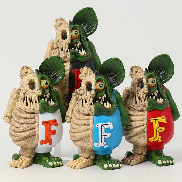 Minifig 18cm Scheletro Rat Fink Topo Decorazione Figura Giocattolo da collezione J230629