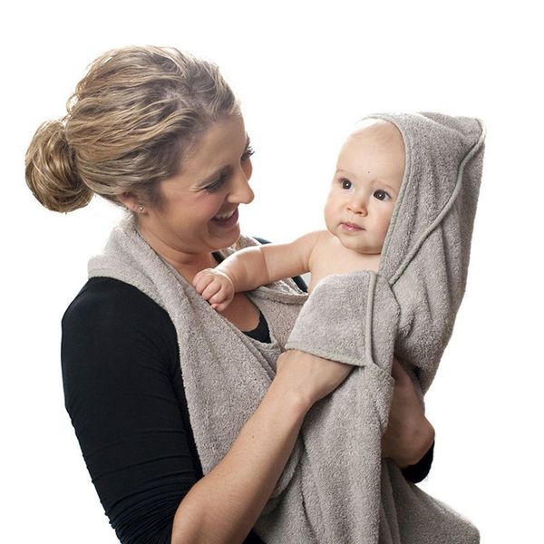 Lätzchen Spucktücher 90 cm 90 cm gekämmte Baumwolle Baby Badetuch Kapuzenschürze Hochwertige saugfähige Kindertücher 230628