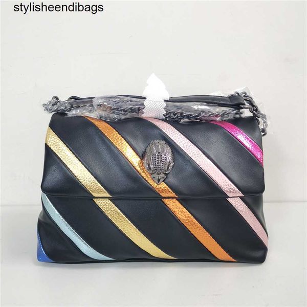 Totes Rainbow Bolsa Feminina Eagle Metal Joint Colorida Cross Body Patchwork Bag Corrente Metálica Cintura Ombro elegantes eendibags