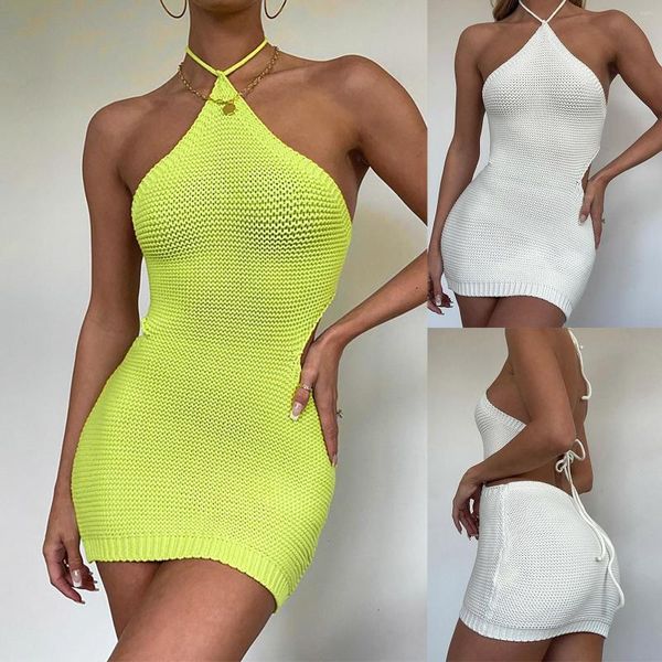 Vestidos casuais de verão, tecido macio, cor sólida, longos, com mangas para mulheres que escondem a gordura da barriga, sexy, alto, baixo, vestido