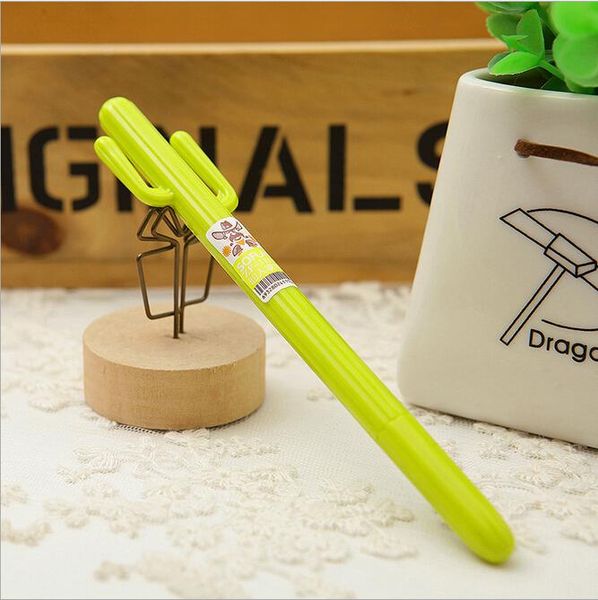 Pens Jonvon Satone 30 PC Creative Pens Cactus Design Design Gel Stationery Office Gel Scuola regalo all'ingrosso di materiale scolastico kawaii