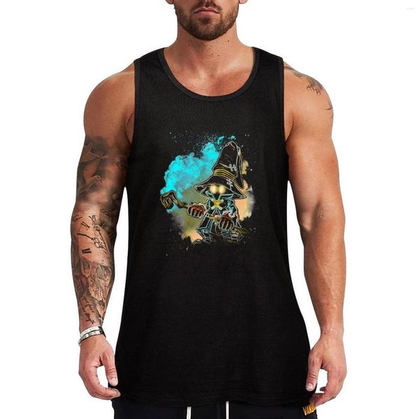 Herren Tank Tops Soul Of The Black Mage Top Ärmelloses Shirt Mann Mode 2023 Basketball Kleidung