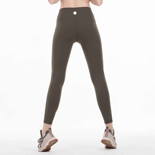 Pantaloni da yoga sexy firmati Lu-17 Leggings in rete da donna Sport Fiess Abbigliamento sportivo da corsa Pantaloni sportivi Fiess Pantaloni da ragazza da palestra