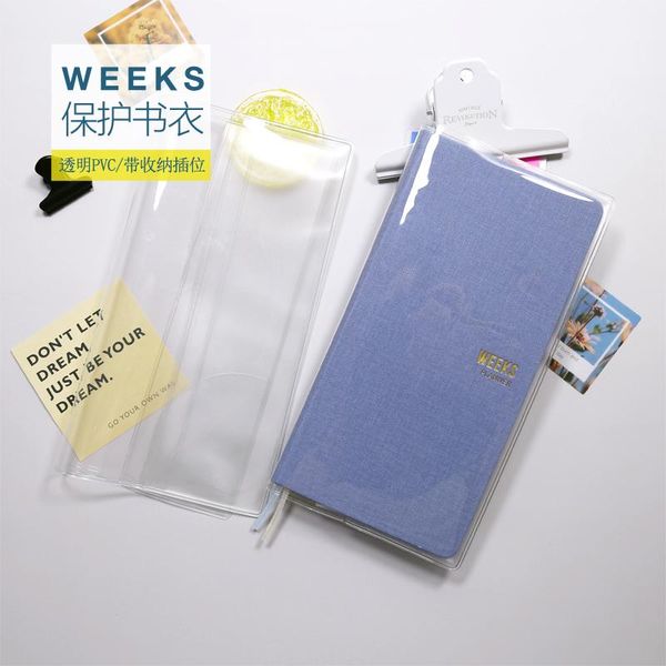 Toys Mypretties PU CAPARE WEEKS PLANEIRO ANO Mês da Agenda do Organizador Semanal Agenda Diy Grid Notebook N.1160