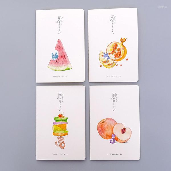 4 шт./лот Kawaii Notebook A5 2023 Agenda Journals Plannner дневник блокнот книга 30 листов школьные офисные канцелярские принадлежности