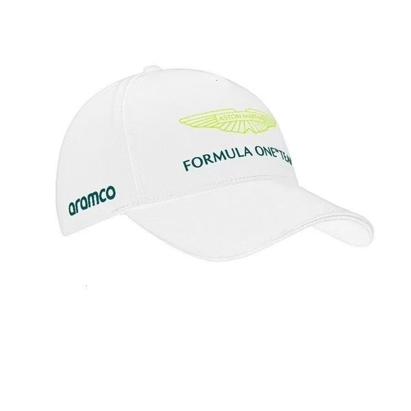 Visiere Moda Aston Martin Match Hat pilota spagnolo Fernando Alonso berretto da baseball verde bianco 230627