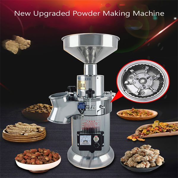 LINBOSS Grinder Mulino Colloidale Mandorle Burro di Arachidi Pasta di Sesamo Macchina per Fare Salsa di Cioccolato Marmellata di Fragole Pasta Grinder