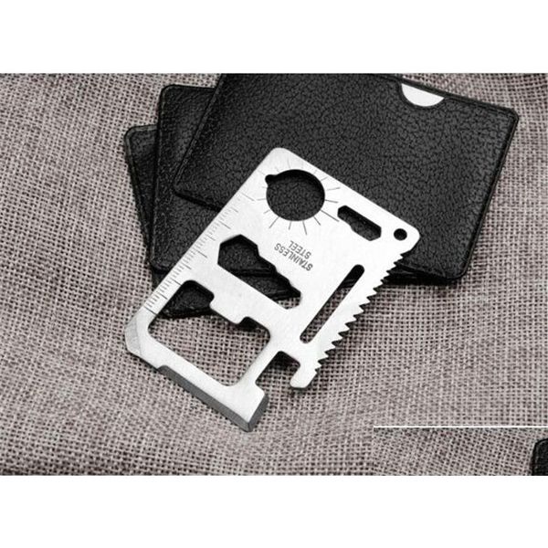 Knife Army Outdoor Cam Mti Function Tools Tool Card Stainless Emergency Survival Pocket Opener Kd1 Drop Delivery Home Garden Hand Dhlqz