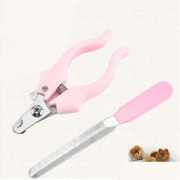 Cretador de cães para cães Cutador de unhas de unhas de aço inoxidável Profissional Scissors CATS PENHOS ANES CLIPPER TRIMERS CLIPPS