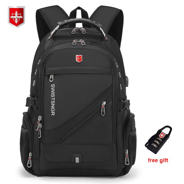 Borse da scuola Impermeabile Zaino per laptop da 17 pollici Uomo Ricarica USB da viaggio Donna Oxford Zaino Borsa vintage da uomo Mochila 230629