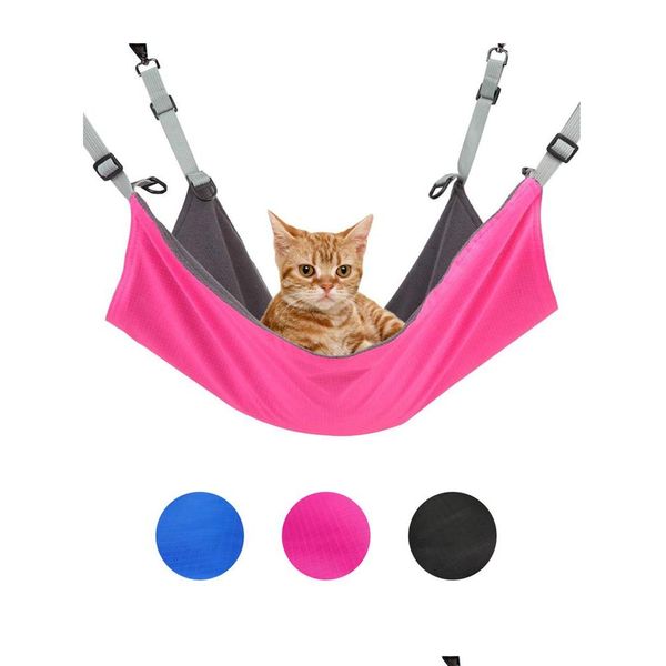 Camas para gatos Móveis Porquinho da Índia Rede para furão para gaiola Cama suspensa à prova d'água Almofada para dormir Pequeno animal de brinquedo Acessórios para animais de estimação Xbjk2106 Dhpjr