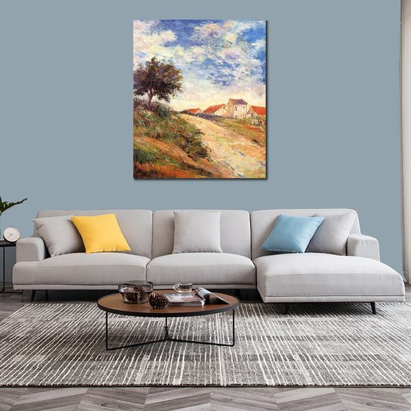 The Road up Paul Gauguin Painting Landscapes Canvas Art Painted Hand Oil Artwork Modern Home Decor