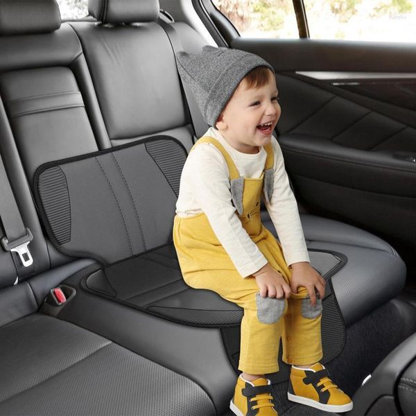 Protetor de capa de assento de carro feito de material de tecido respirável projetado com borracha antiderrapante para acessório
