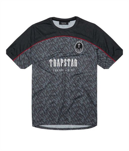 Camisa Masculina Designer Trapstar Football Jersey t Shirts Casais Letter T-shirts Mulheres Trapstars Trendy Pullovers Tees 8lqt