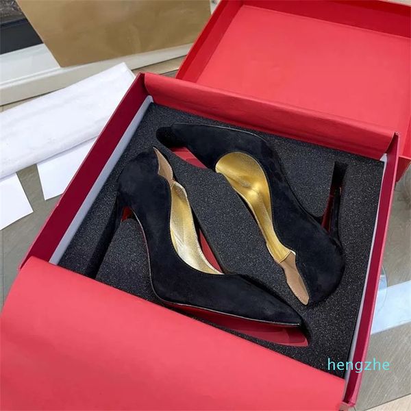 Yüksek Topuklu Tasarımcı Ayakkabı Sneakers Deri Düğün Ayakkabısı GSiyah Çıplak Pembe Beyaz Ofis