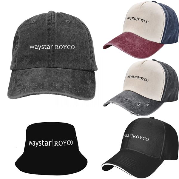 Viseiras Waystar Royco Merch Masculino Feminino Boné De Beisebol Envelhecido Denim Hats Vintage Succession TV Series Hat Casquette 230628