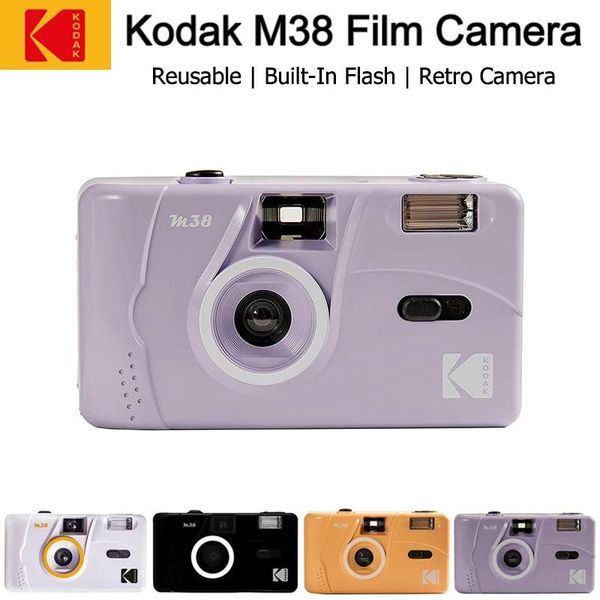 Connettori per Kodak vintage retrò M38 Ungrado M35 35mm con pellicola riutilizzabile Flash Film Starry Sky Black/Cloud White/Grapefruit/Lavander