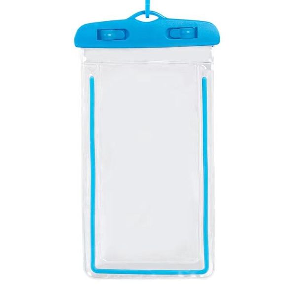 Universal Transparente Natação À Prova D' Água IPX8 Câmeras Bolsa Estojo Bolsas Esqui Praia Para Celular Bolsa Seca Acessórios Piscina Bolsas