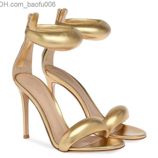 Sandali Moda europea e americana estate nuovi sandali pelle di pecora tacchi alti donna stiletto tutto-fiammifero scarpe aperte parola sexy con 35-41 iarde Z230629