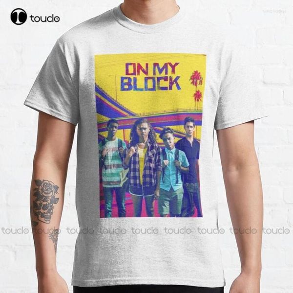 T-shirt da donna On My Block Series T-shirt classica arancione per le donne Custom Aldult Teen Unisex Stampa digitale T-shirt Xxs-5Xl Tshirt