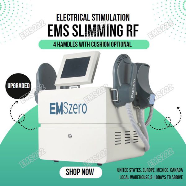 DLS-EMSLIM NEO Elektronik Vücut Şekillendirme Şekillendirme 14Teslas 6000W EMS Radyo Frekans Makinesi EMSzero Kas Stimülatörü Cihazı