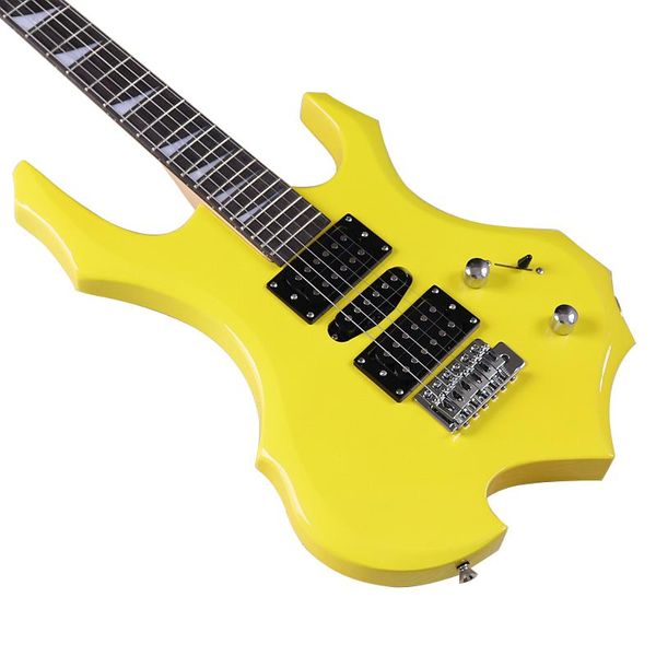 Cavi High Gloss 6 String ST Electric Guitar Electric Gody Wood Body 39 pollici Canada Maple Wood Neck Guitar