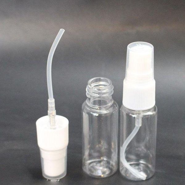 Heißer Verkauf 20 ml Reise Transparent PET Kunststoff Parfüm Flaschen Leere Kosmetische Spray Flasche Mit Nebel Sprayer Pumpe auf lager Wlvgj