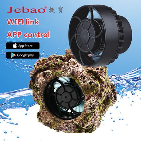 Acessórios para bombas de ar Jebao SW SLW SLW M Series Wifi APP Control Aquarium Marine Tank Wave Maker Bomba de água submersível com controlador 230628