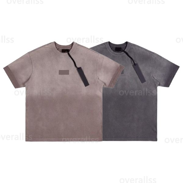 Дизайнер Kith x Ksubi Letter Tee Washed Cotton Crop Streetwear качественная футболка T Рубашки Graphic для мужчин винтажная мужская одежда негабаритная оптом