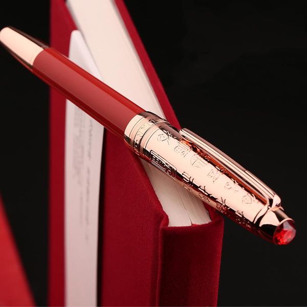 Penne vintage Mohn P135 Penna stilografica di resina metallo bellissimo berretto perle top iridium ef/piccolo pennino piegato di scrittura per ufficio.