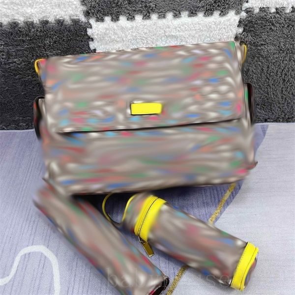 Bolsa de múmia preta coração bolsa de luxo moda decorativa ao ar livre para compras de rua sacoche empilhadores de fraldas carta conveniente bolsa de viagem portátil XB049 C23