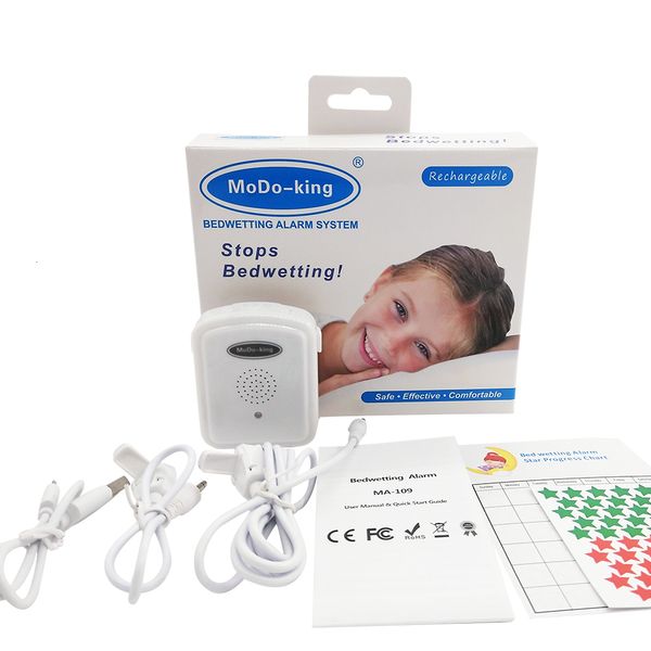 Monitor de bebê câmera modoking versão mais recente recarregável enurese enurese alarme para meninos crianças noturna ma109 230628