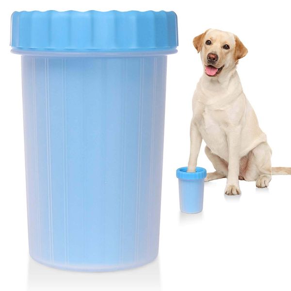 Altre forniture per cani Spazzola per la pulizia delle zampe Spazzola per la pulizia dei piedi in silicone morbido Piedini per rondelle per animali domestici portatili per cani Lavare rapidamente lo sporco 230628