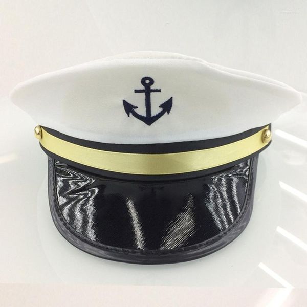 Berets Kapitän Hut Kostüm Für Frauen Männer Teenager Sailor Party Dekoration Cosplay Dress-up DXAA