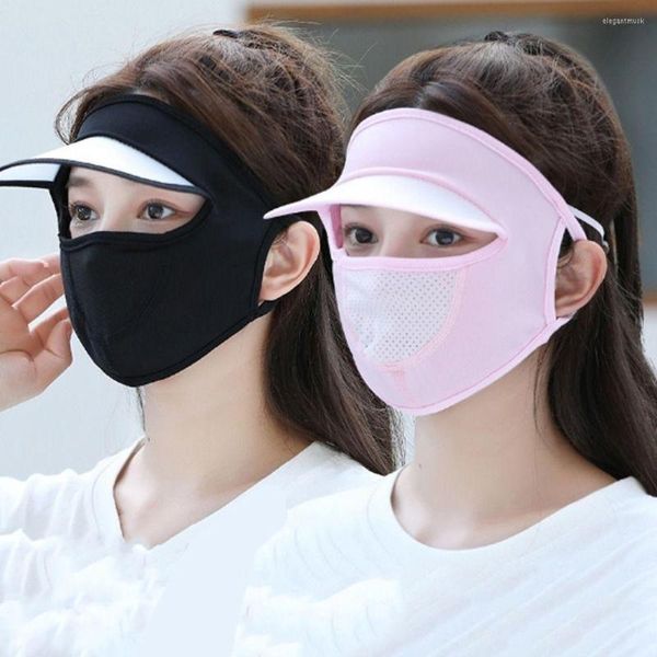 Cachecóis Máscara Protetor Solar de Verão Respirável Proteção UV Face Shield Capa Véu Com Aba Ajustável Para Caminhadas Ao Ar Livre Pesca Ciclismo