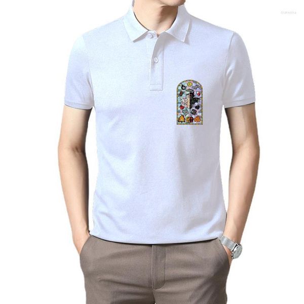 Polo Masculino The Binding Of Isaac Pocket Artwork Funing Tshirt Harajuku Graphic Tshirts Mulheres Homens Verão Casual Streetwear Ropa Hombre