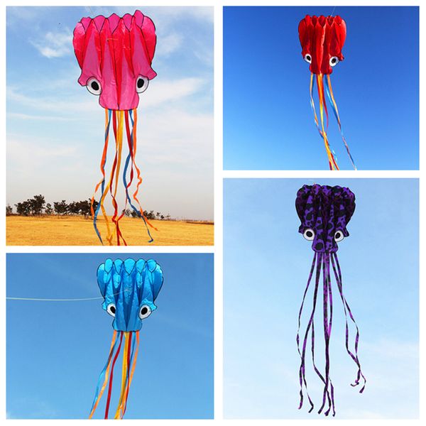 Accessori per aquiloni Octopus Kites Giocattoli Flying Toys for Children IATABLE Linee di pesca ricreativa Stingray 230628