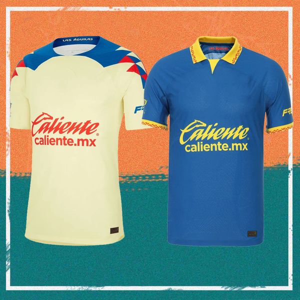 2023 Maglia da calcio LIGA MX Club America 23/24 10 # D.VALDES PEDRO B.RODRIGUEZ FIDALGO R.MARTINEZ maglia A.ZENDEJRS HENRY F.VINAS Divisa da calcio