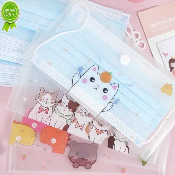 Anti Staub Maske Lagerung Tasche Halter Tragbare Masken Keeper Bleistift Box Organizer Wasserdichte Stift Tasche Tasche Für Kinder Studenten Lagerung